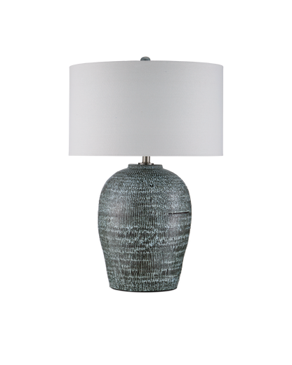 Agatha Table Lamp - Black | Currey & Co - 6000-0981