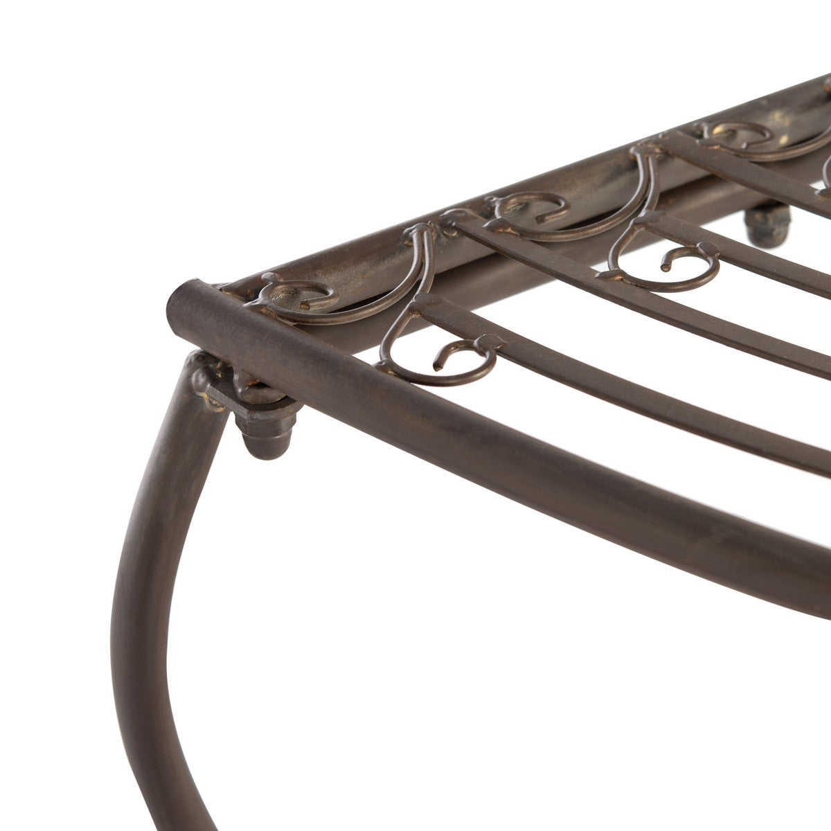 Abia Wrought Iron Outdoor Tree Bench | Safavieh - PAT5018