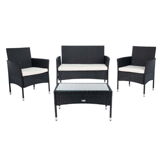 Abdul 4Pc Living Set | Safavieh - PAT7504