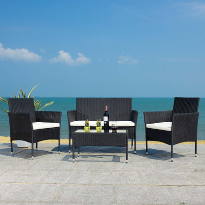 Abdul 4Pc Living Set | Safavieh - PAT7504