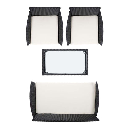 Abdul 4Pc Living Set | Safavieh - PAT7504