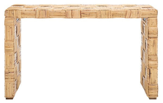 Adkin Rattan Console | Safavieh - WIK6502