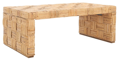 Adkin Rattan Coffee Table | Safavieh - WIK6503